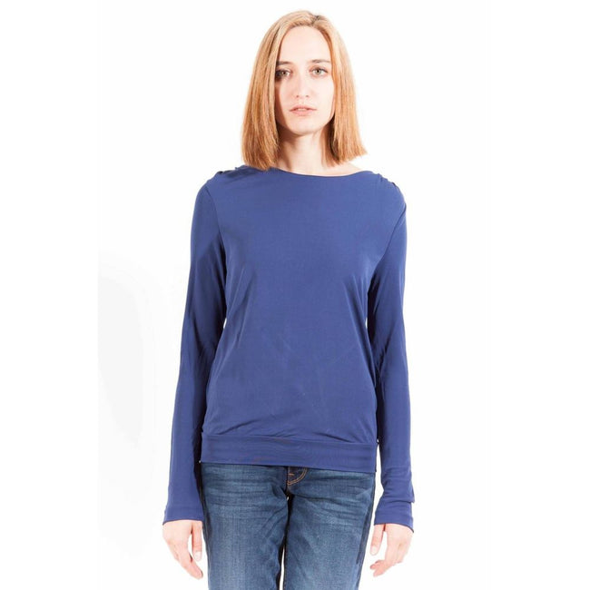 Gant Blue Viscose Women T-Shirt Gant