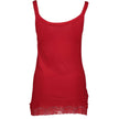 Silvian Heach Red Cotton Women Tank Silvian Heach