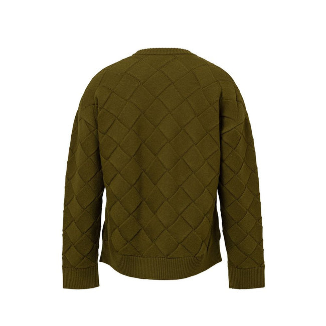 Bottega Veneta Green Wool Sweater Bottega Veneta
