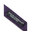 Dolce & Gabbana Purple Silk Bowty Dolce & Gabbana