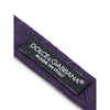 Dolce & Gabbana Purple Silk Bowty Dolce & Gabbana
