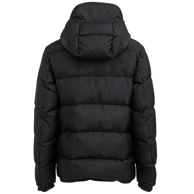 Dolce & Gabbana Black Cotton Jackets & Coat Dolce & Gabbana