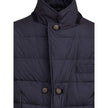 Dolce & Gabbana Blue Polyester Jackets & Coat Dolce & Gabbana