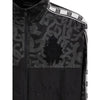 Dolce & Gabbana Black Polyester Jackets & Coat Dolce & Gabbana