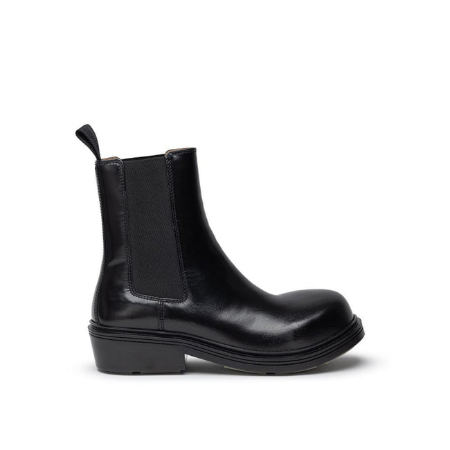 Bottega Veneta Black Leather Boot Bottega Veneta