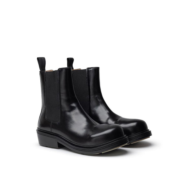Bottega Veneta Black Leather Boot Bottega Veneta