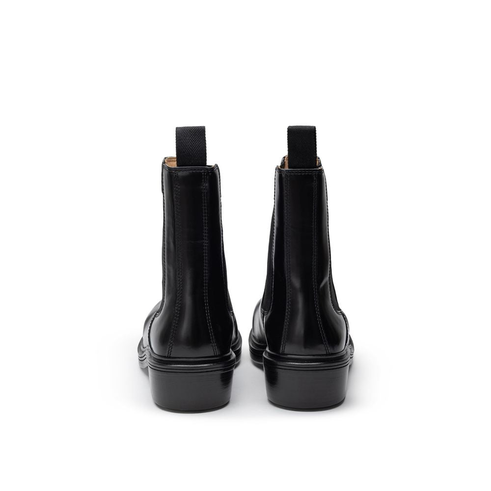 Bottega Veneta Black Leather Boot Bottega Veneta