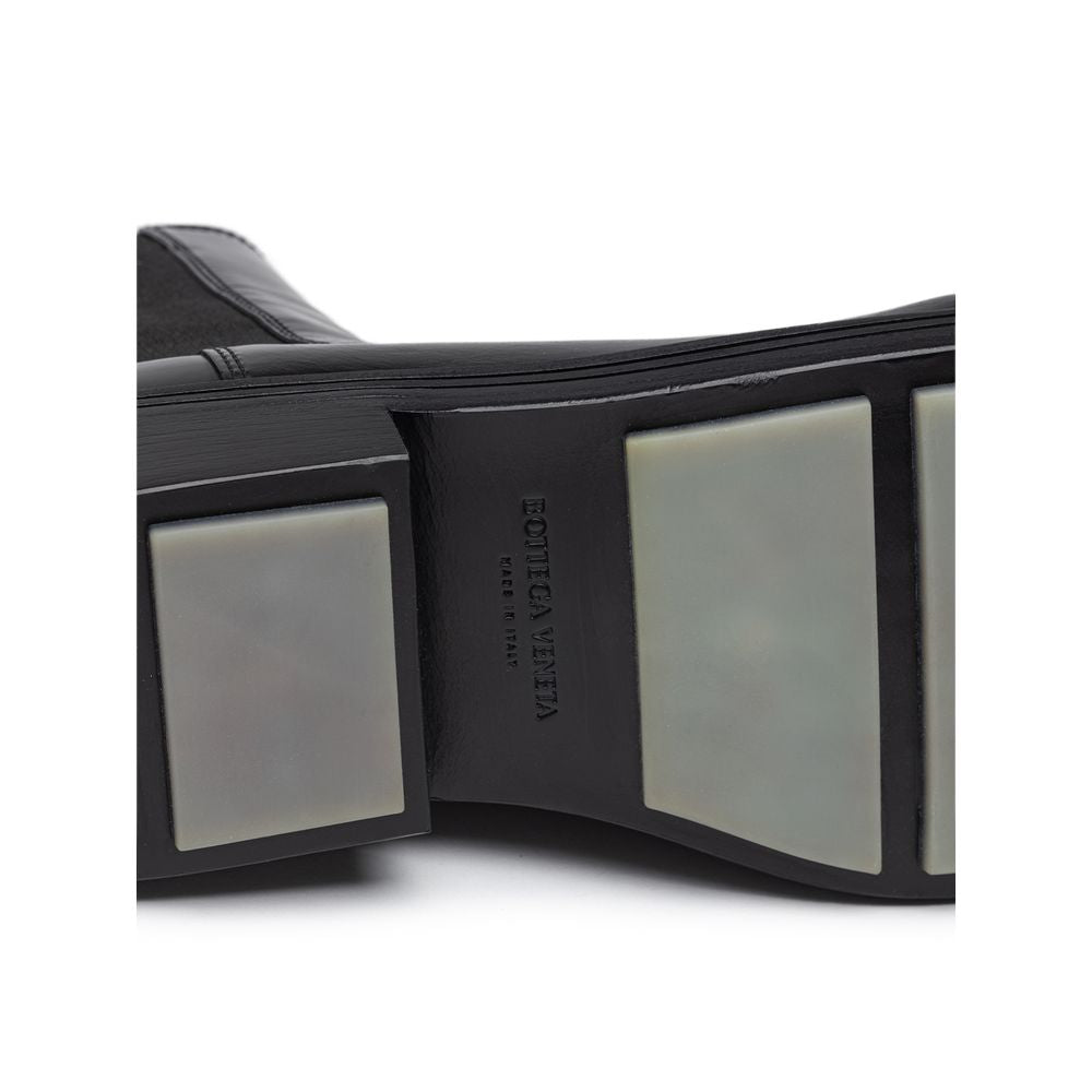 Bottega Veneta Black Leather Boot Bottega Veneta