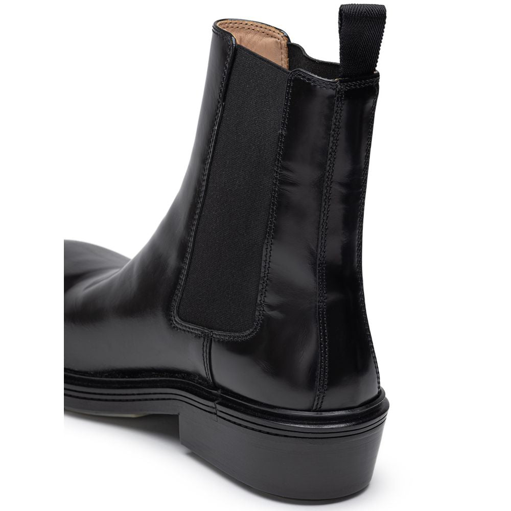 Bottega Veneta Black Leather Boot Bottega Veneta