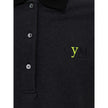 Fendi Black Cotton Polo Shirt Fendi