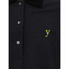 Fendi Black Cotton Polo Shirt Fendi