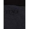 Fendi Black Cotton Polo Shirt Fendi