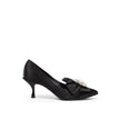 Dolce & Gabbana Black Viscose Pump Dolce & Gabbana