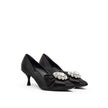 Dolce & Gabbana Black Viscose Pump Dolce & Gabbana
