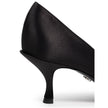 Dolce & Gabbana Black Viscose Pump Dolce & Gabbana