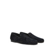 Etro Blue Leather Slip-On Loafer Etro