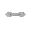 Dolce & Gabbana Gray Silk Bowty Dolce & Gabbana