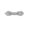 Dolce & Gabbana Gray Silk Bowty Dolce & Gabbana