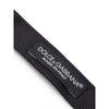 Dolce & Gabbana Black Silk Bowty Dolce & Gabbana