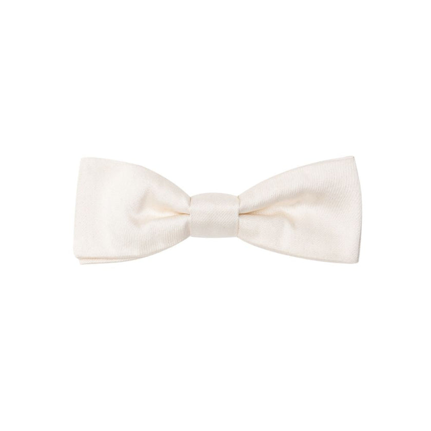 Dolce & Gabbana White Silk Bowtie Dolce & Gabbana