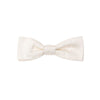 Dolce & Gabbana White Silk Bowty Dolce & Gabbana