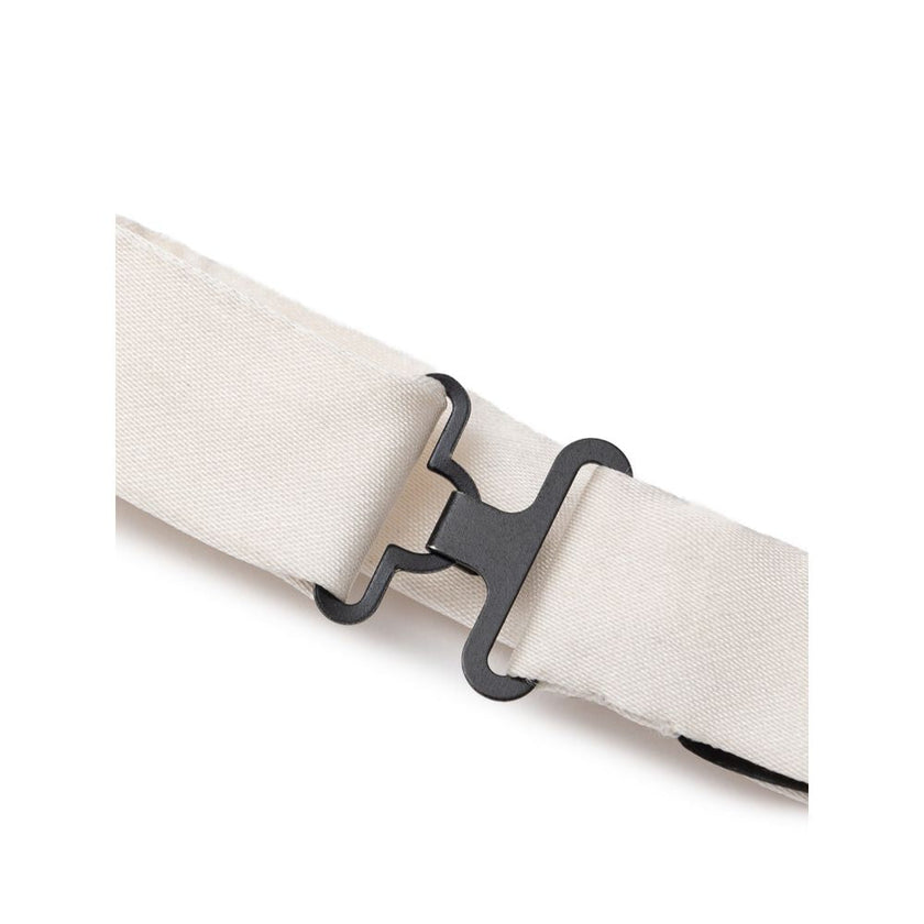 Dolce & Gabbana White Silk Bowtie Dolce & Gabbana