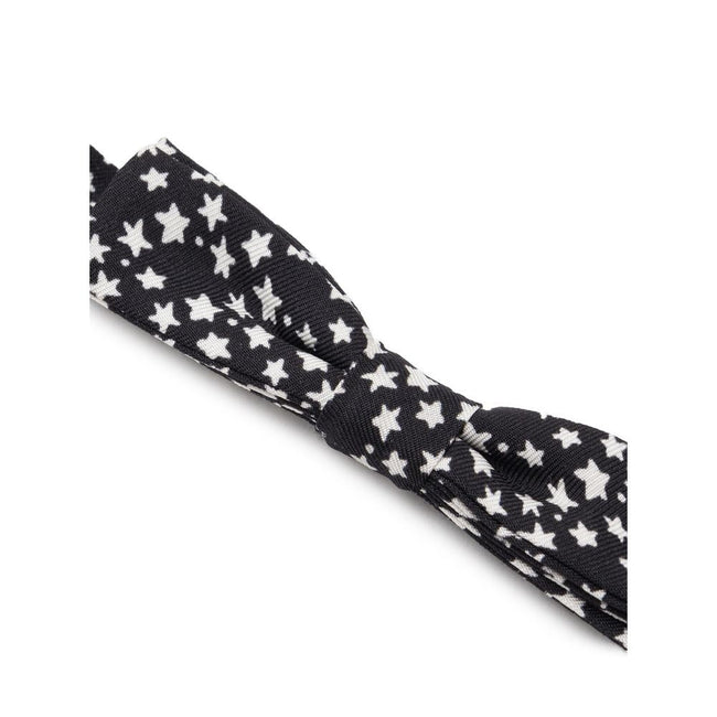 Dolce & Gabbana Black Silk Bowty Dolce & Gabbana