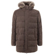 Herno Brown Cotton Jackets & Coat Herno