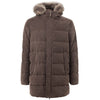 Herno Brown Cotton Jackets & Coat Herno