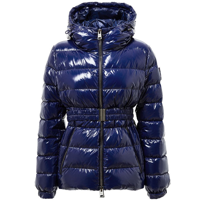 Herno Blue Polyamide Jackets & Coat Herno