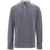 Corneliani Blue Cotton Polo Shirt Corneliani