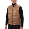 Herno Brown Polyamide Sleveless Jacket Herno