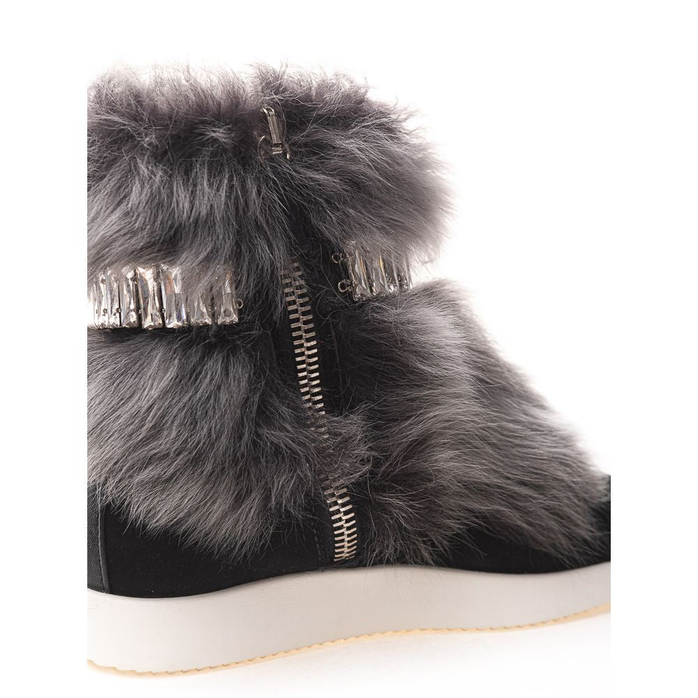 Giuseppe Zanotti Black Neoprene Sneaker Giuseppe Zanotti