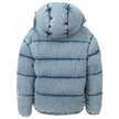 Miu Miu Blue Polyester Jackets & Coat Miu Miu