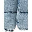 Miu Miu Blue Polyester Jackets & Coat Miu Miu