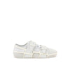 Burberry White Cotton Sneaker Burberry