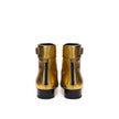 Saint Laurent Gold Leather Boot Saint Laurent