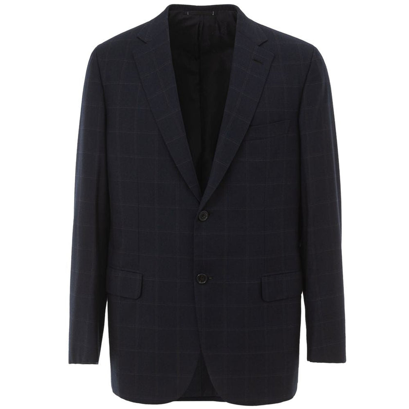 Brioni Blue Wool Blazer Brioni