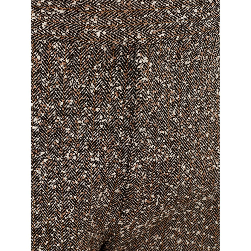 Bottega Veneta Multicolor Viscose Pants for Elegant Evenings Bottega Veneta