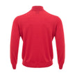 Gran Sasso Elegant Crimson Wool T-Shirt for Men Gran Sasso
