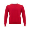 Gran Sasso Elegant Red Wool Sweater for Men Gran Sasso