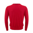 Gran Sasso Elegant Red Wool Sweater for Men Gran Sasso