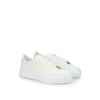 Casadei Sleek White Leather Sneakers Casadei