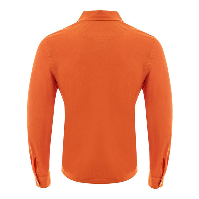 Gran Sasso Elegant Orange Cotton Polo for Men Gran Sasso