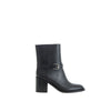 Burberry Black Leather Boot Burberry