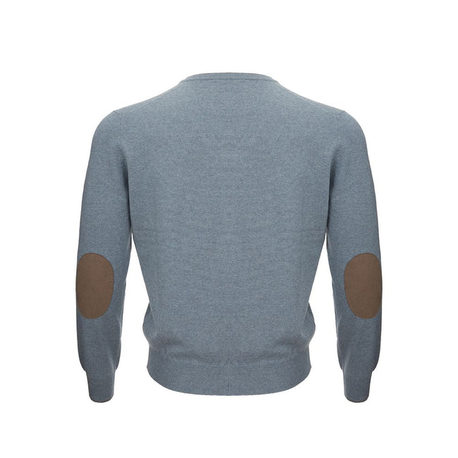 Gran Sasso Elegant Cashmere Sweater in Chic Gray Gran Sasso