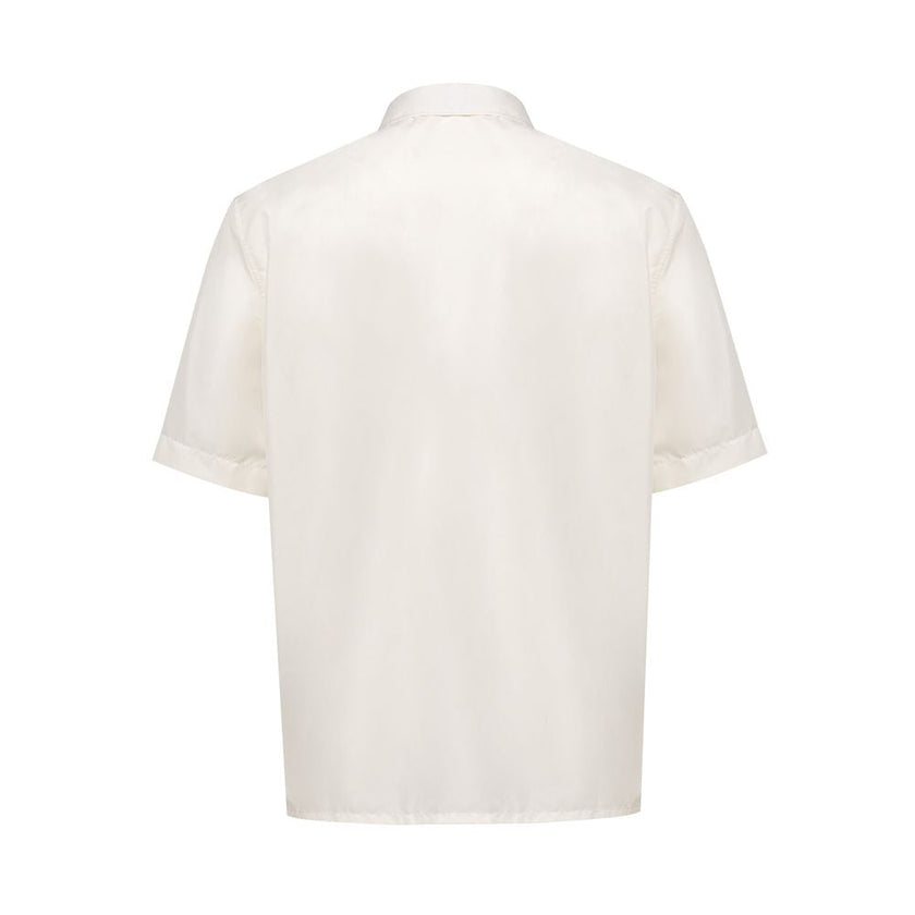 Dior White Polyester Shortsleeve Shirt Dior