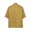 Fendi Yellow Silk Shortsleeve Fendi