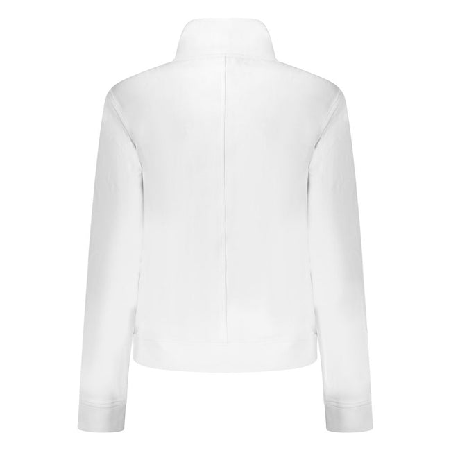 K-WAY White Cotton Women Sweater K-WAY