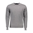 Harmont & Blaine Gray Wool Men Sweater Harmont & Blaine